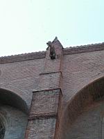 Toulouse, Eglise des Jacobins, Gargouille, Chien